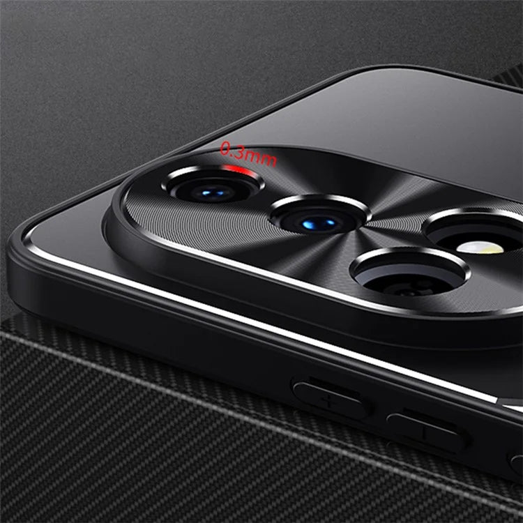 For Huawei nova 12 Pro 5G Shockproof Case TPU + Aluminum Alloy Phone Shell