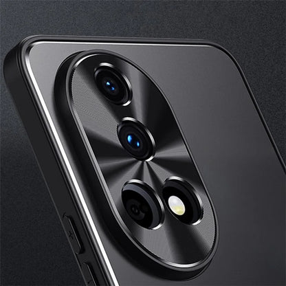 For Huawei nova 12 Pro 5G Shockproof Case TPU + Aluminum Alloy Phone Shell