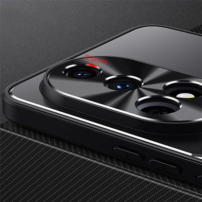 For Huawei nova 12 Pro 5G Shockproof Case TPU + Aluminum Alloy Phone Shell