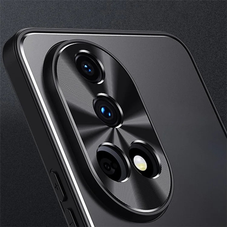 For Huawei nova 12 Pro 5G Shockproof Case TPU + Aluminum Alloy Phone Shell