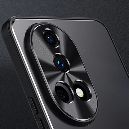 For Huawei nova 12 Pro 5G Shockproof Case TPU + Aluminum Alloy Phone Shell