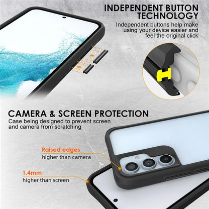 Combat X Mode Series for Samsung Galaxy A35 5G Cell Phone Cases TPU+PC Anti-fall Cover