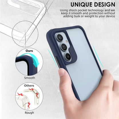 Combat X Mode Series for Samsung Galaxy A35 5G Cell Phone Cases TPU+PC Anti-fall Cover