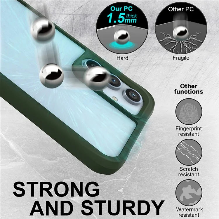 Combat X Mode Series for Samsung Galaxy A35 5G Cell Phone Cases TPU+PC Anti-fall Cover