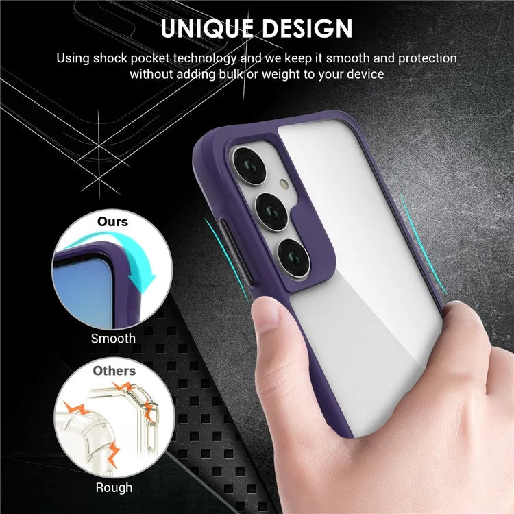 Combat X Mode Series for Samsung Galaxy A35 5G Cell Phone Cases TPU+PC Anti-fall Cover