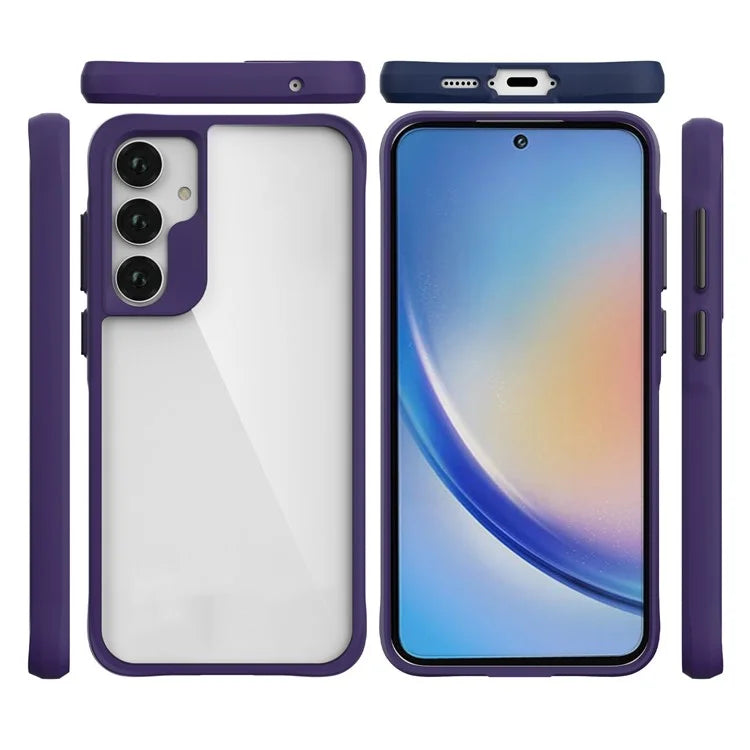 Combat X Mode Series for Samsung Galaxy A55 5G Case Drop-proof TPU+PC Back Phone Cover
