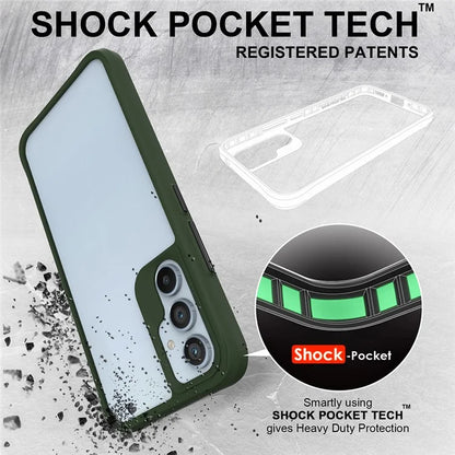 Combat X Mode Series for Samsung Galaxy A15 4G / A15 5G Cell Phone Cases Four Corner Drop-resistant Back Shell