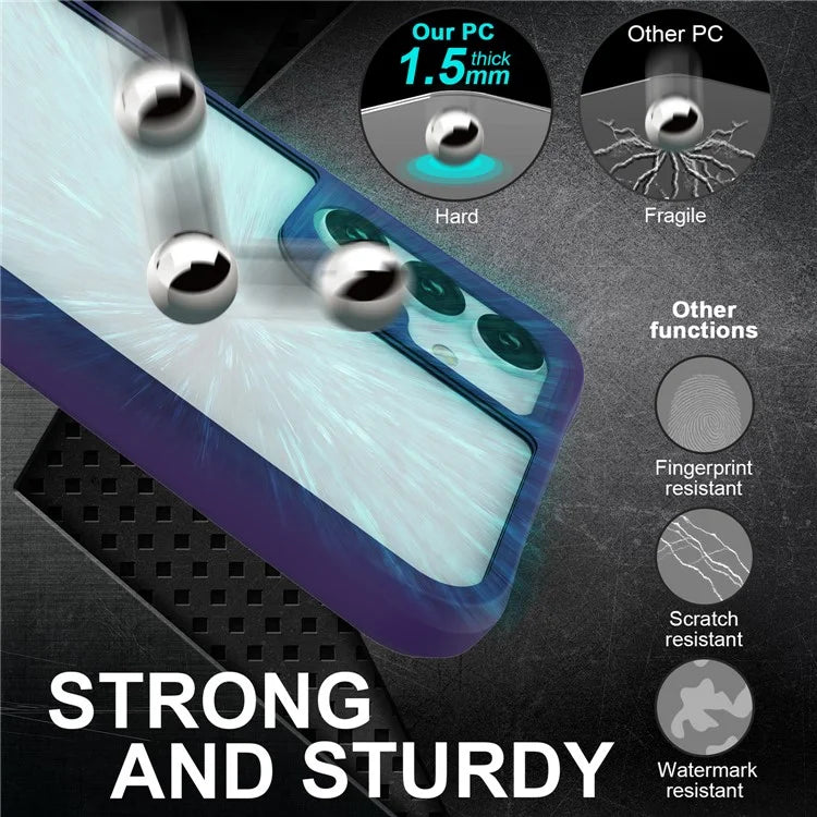 Combat X Mode Series for Samsung Galaxy A15 4G / A15 5G Cell Phone Cases Four Corner Drop-resistant Back Shell