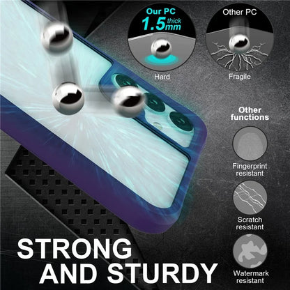 Combat X Mode Series for Samsung Galaxy A15 4G / A15 5G Cell Phone Cases Four Corner Drop-resistant Back Shell