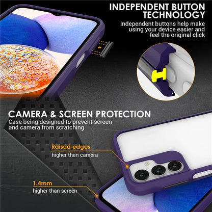 Combat X Mode Series for Samsung Galaxy A15 4G / A15 5G Cell Phone Cases Four Corner Drop-resistant Back Shell