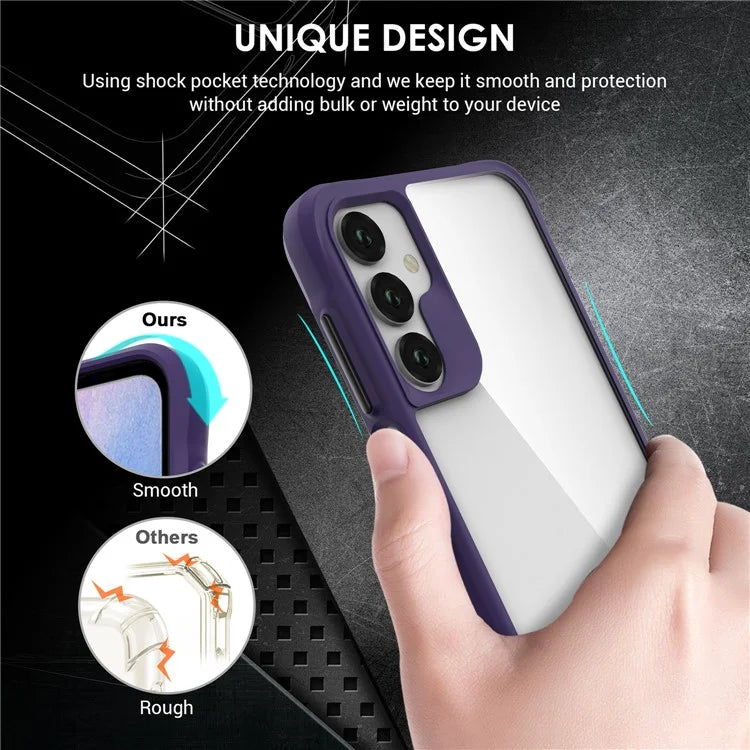 Combat X Mode Series for Samsung Galaxy A15 4G / A15 5G Cell Phone Cases Four Corner Drop-resistant Back Shell