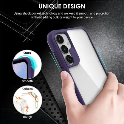 Combat X Mode Series for Samsung Galaxy A15 4G / A15 5G Cell Phone Cases Four Corner Drop-resistant Back Shell