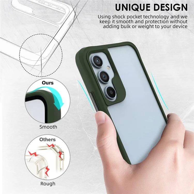 Combat X Mode Series for Samsung Galaxy A25 5G (Global) (161.0 x 76.5 x 8.3mm) Case Four Corner Drop-proof Cover