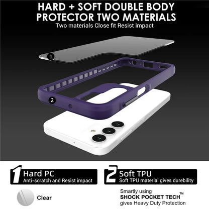 Combat X Mode Series for Samsung Galaxy A25 5G (Global) (161.0 x 76.5 x 8.3mm) Case Four Corner Drop-proof Cover