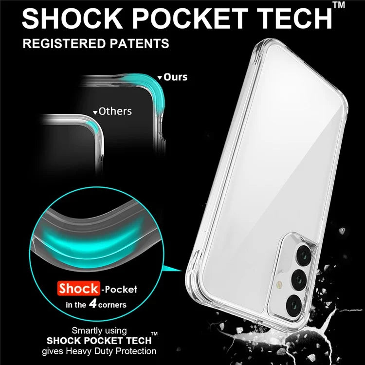 For Samsung Galaxy A15 4G / 5G Cell Phone Cases Lightweight PC + TPU Clear Phone Cover