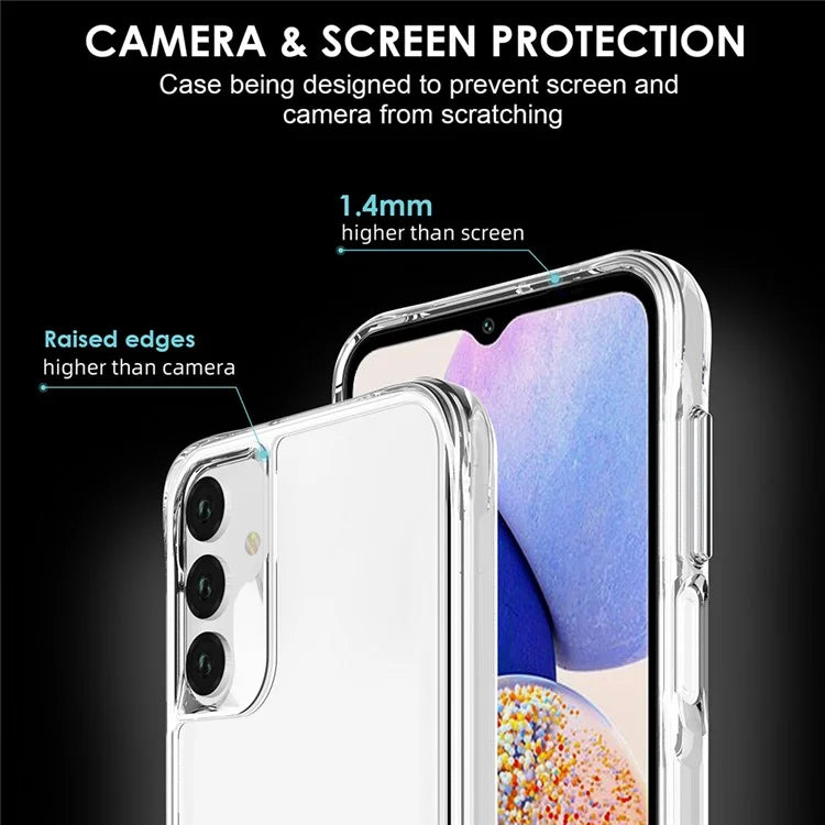 For Samsung Galaxy A15 4G / 5G Cell Phone Cases Lightweight PC + TPU Clear Phone Cover