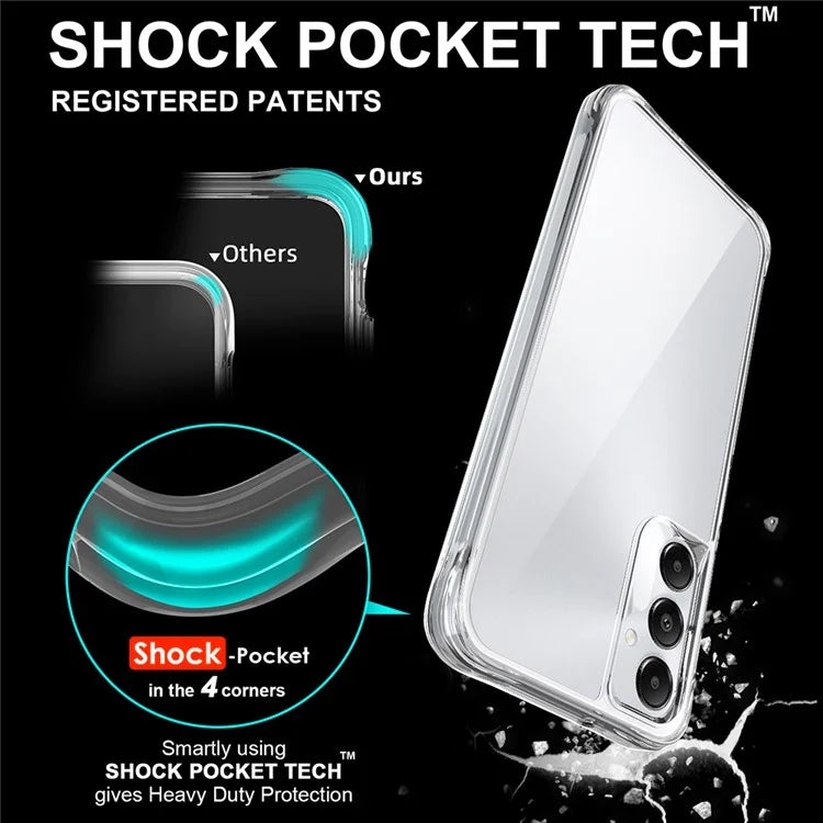 For Samsung Galaxy A05s 4G Drop Proof PC + TPU Case Super Clear Phone Cover