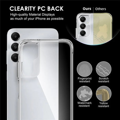 For Samsung Galaxy A05s 4G Drop Proof PC + TPU Case Super Clear Phone Cover