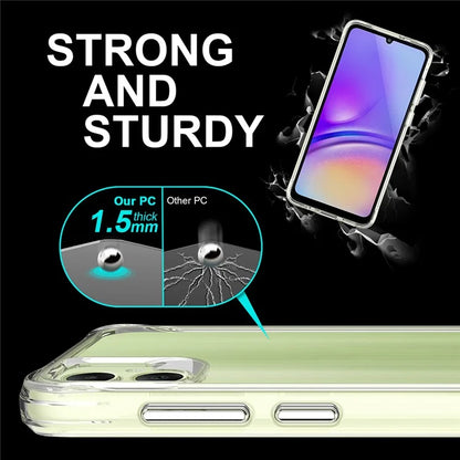 For Samsung Galaxy A05 4G Fall Protection PC + TPU Case Super Clear Phone Cover