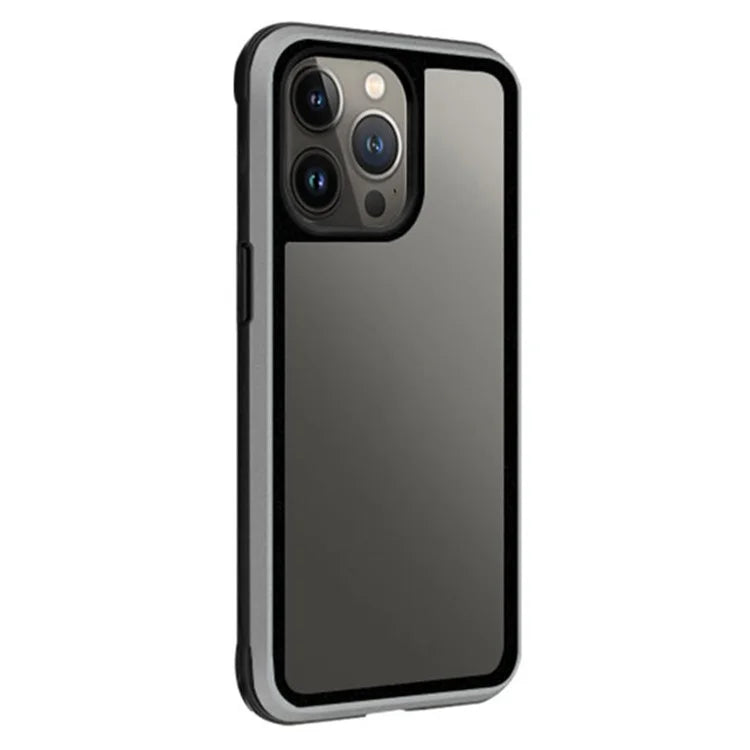 KZDOO For iPhone 15 Pro Max Shockproof Case TPU+PC+Metal Frame ARES Phone Cover