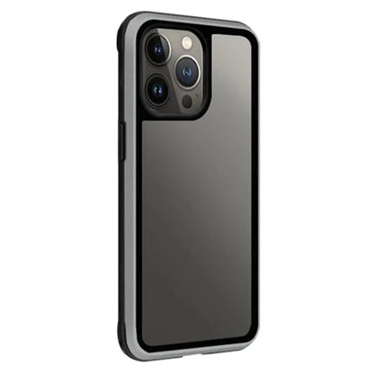 KZDOO For iPhone 15 Pro Max Shockproof Case TPU+PC+Metal Frame ARES Phone Cover