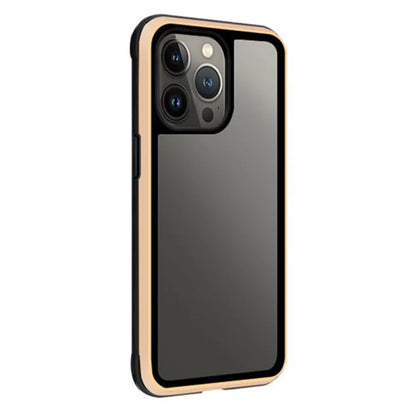 KZDOO For iPhone 15 Pro Max Shockproof Case TPU+PC+Metal Frame ARES Phone Cover