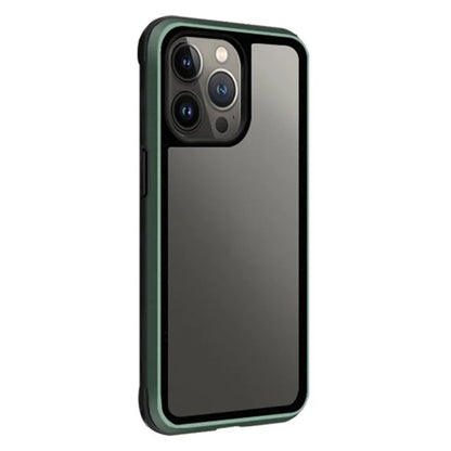 KZDOO For iPhone 15 Pro Max Shockproof Case TPU+PC+Metal Frame ARES Phone Cover