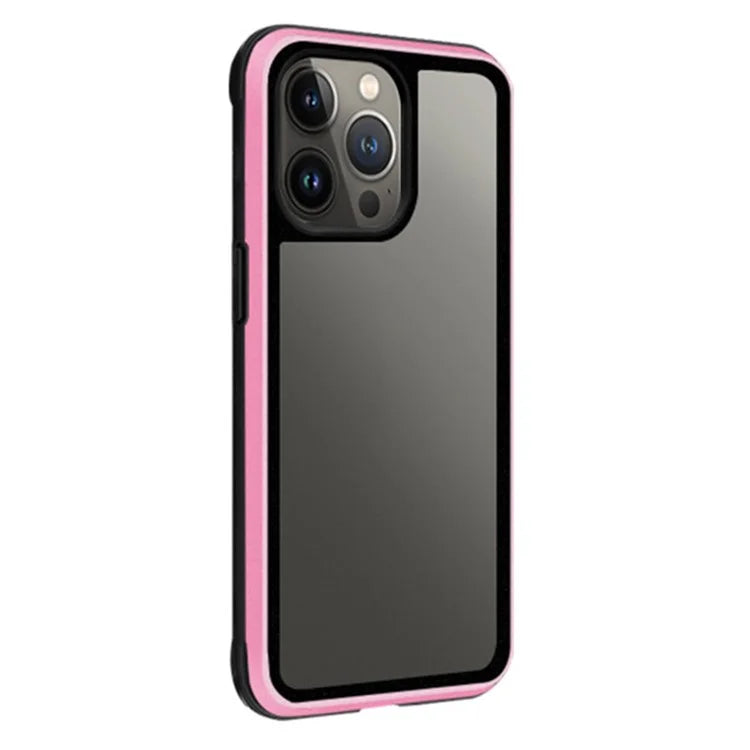 KZDOO For iPhone 15 Pro Max Shockproof Case TPU+PC+Metal Frame ARES Phone Cover