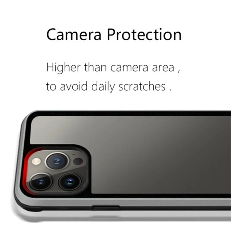 KZDOO For iPhone 15 Pro Max Shockproof Case TPU+PC+Metal Frame ARES Phone Cover