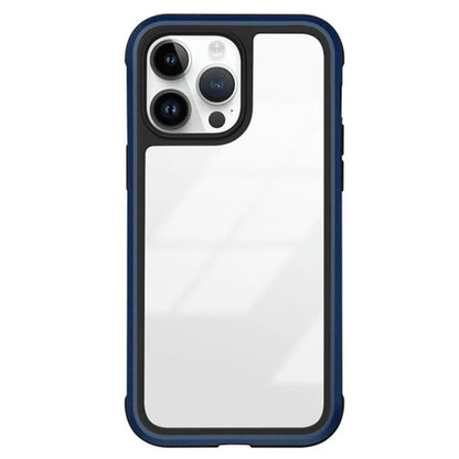 KZDOO For iPhone 15 Pro Max Shockproof Case TPU+PC+Metal Frame ARES Phone Cover