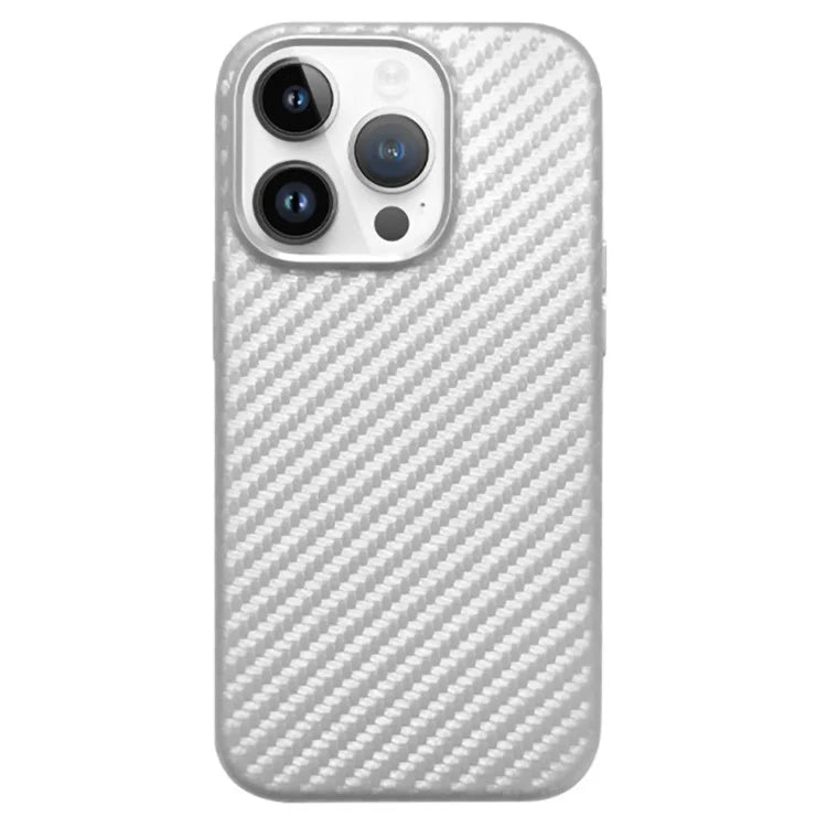 KZDOO For iPhone 15 Pro Max Case Compatible with MagSafe Carbon Fiber Texture Phone Cover