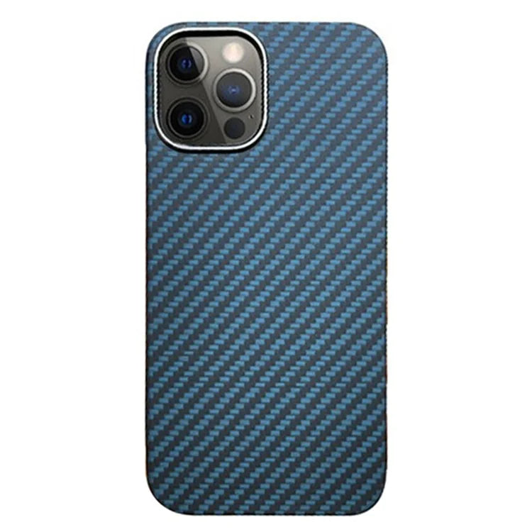 KZDOO For iPhone 15 Pro Cell Phone Case Aramid Fiber Slim-Fit Back Shell