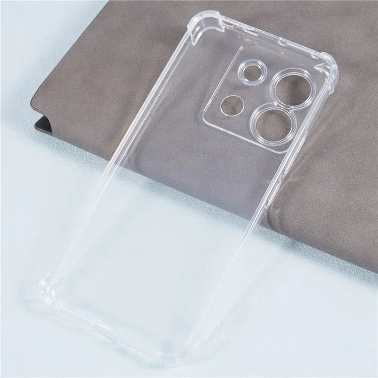 For Xiaomi Redmi Note 13 Pro 5G / Poco X6 5G Case Drop-proof Corner Protection TPU Phone Cover