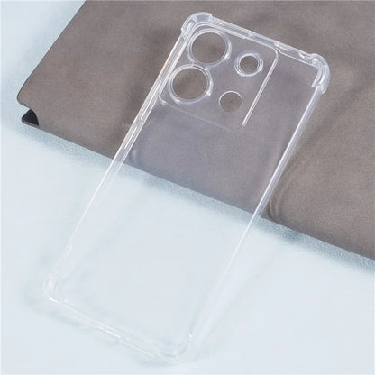 For Xiaomi Redmi Note 13 Pro 5G / Poco X6 5G Case Drop-proof Corner Protection TPU Phone Cover