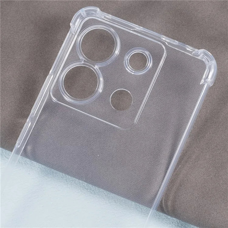 For Xiaomi Redmi Note 13 Pro 5G / Poco X6 5G Case Drop-proof Corner Protection TPU Phone Cover