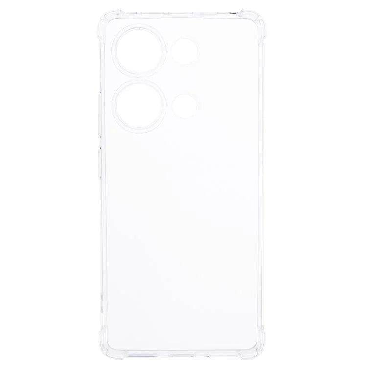 For Xiaomi Redmi Note 13 Pro 4G / Poco M6 Pro 4G Case Transparent TPU Phone Cover Anti-drop