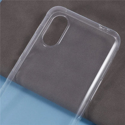 For Samsung Galaxy Xcover 7 Case Transparent TPU Flexible Cell Phone Cover