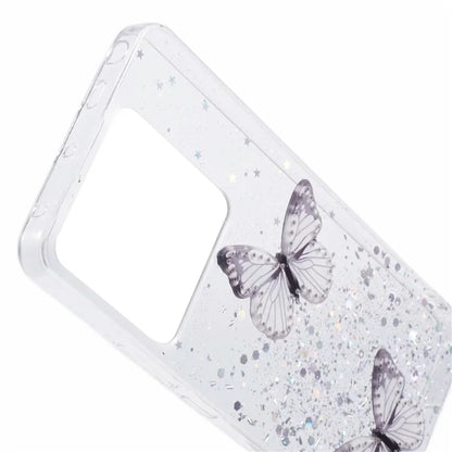 AW Series For Xiaomi Redmi Note 13 Pro 5G / Poco X6 5G Case TPU+PVC Butterfly Pattern Phone Cover