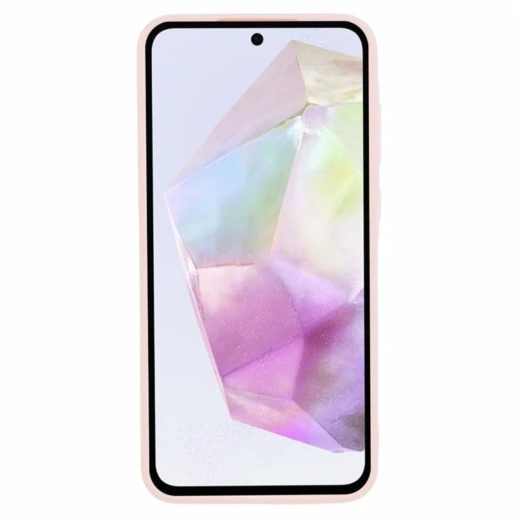 For Samsung Galaxy A35 5G Case Lens Precise Cutout Soft TPU Phone Cover
