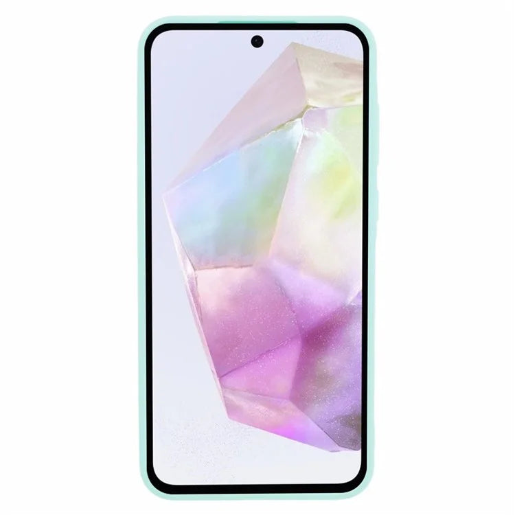 For Samsung Galaxy A35 5G Case Lens Precise Cutout Soft TPU Phone Cover