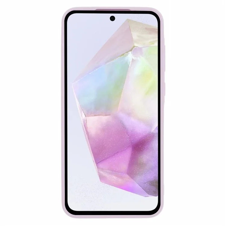 For Samsung Galaxy A35 5G Case Lens Precise Cutout Soft TPU Phone Cover
