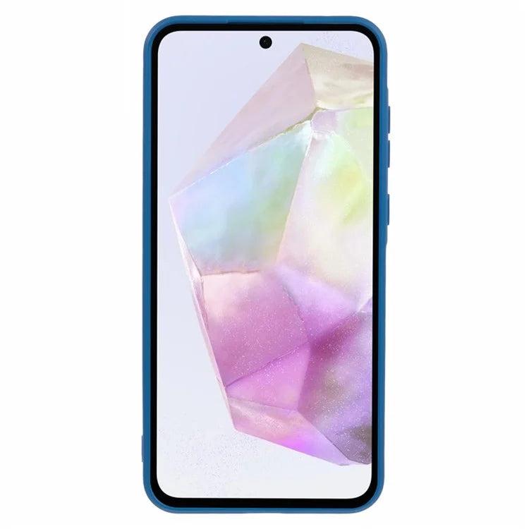 For Samsung Galaxy A35 5G Case Lens Precise Cutout Soft TPU Phone Cover