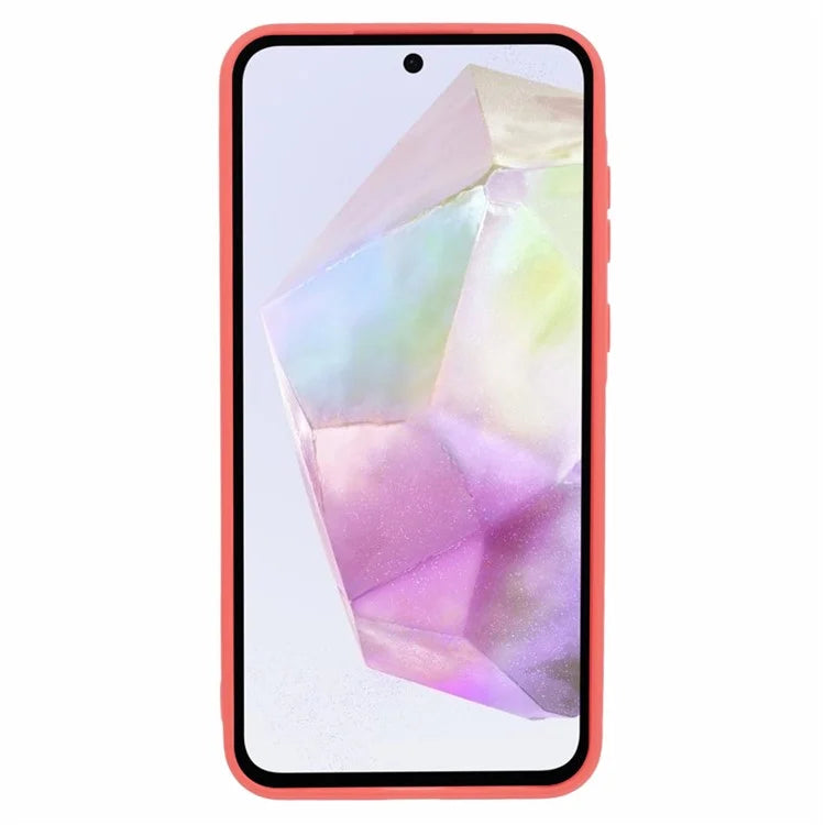 For Samsung Galaxy A35 5G Case Lens Precise Cutout Soft TPU Phone Cover