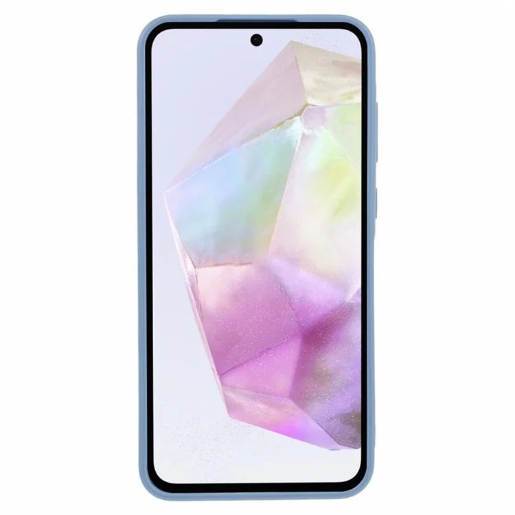 For Samsung Galaxy A35 5G Case Lens Precise Cutout Soft TPU Phone Cover