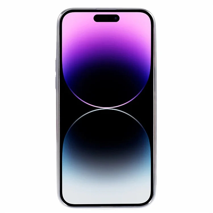 For iPhone 14 Pro Max Case Gradient Glitter TPU Phone Cover Electroplating Edge
