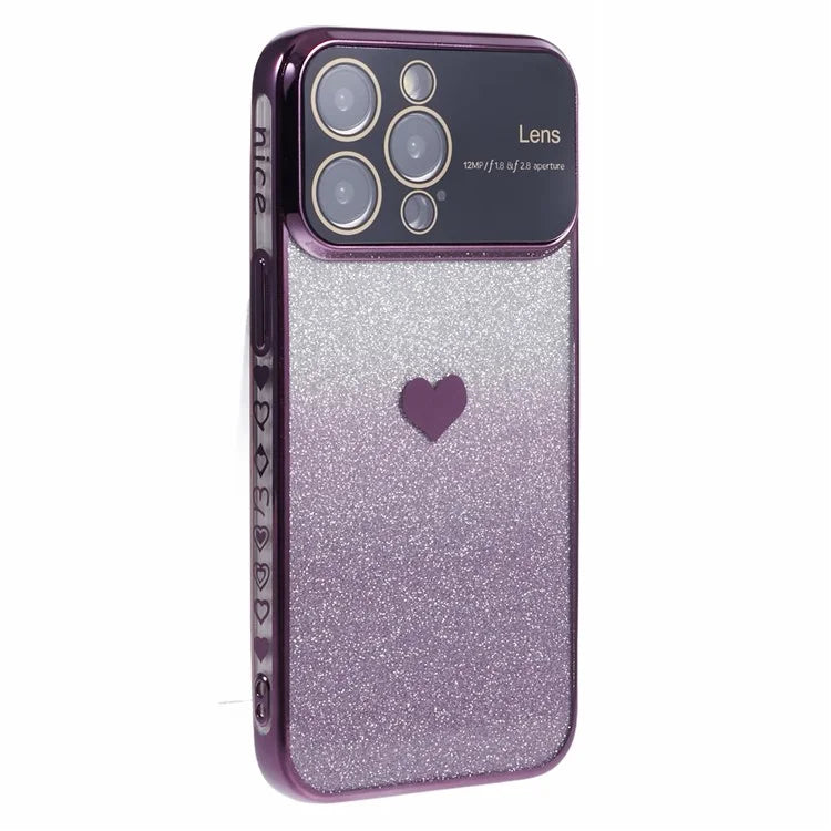 For iPhone 14 Pro Case Soft TPU Glitter Phone Case Phone Cover