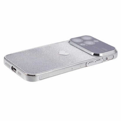 For iPhone 15 Pro Gradient Phone Case Heart Pattern Soft TPU Back Cover