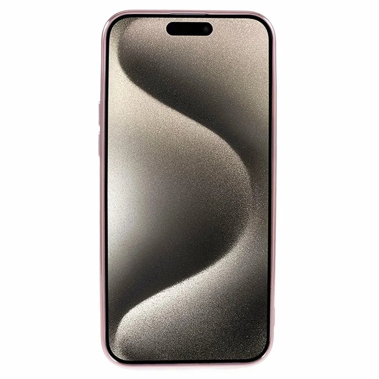 For iPhone 15 Pro Gradient Phone Case Heart Pattern Soft TPU Back Cover