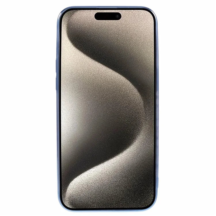 For iPhone 15 Pro Gradient Phone Case Heart Pattern Soft TPU Back Cover