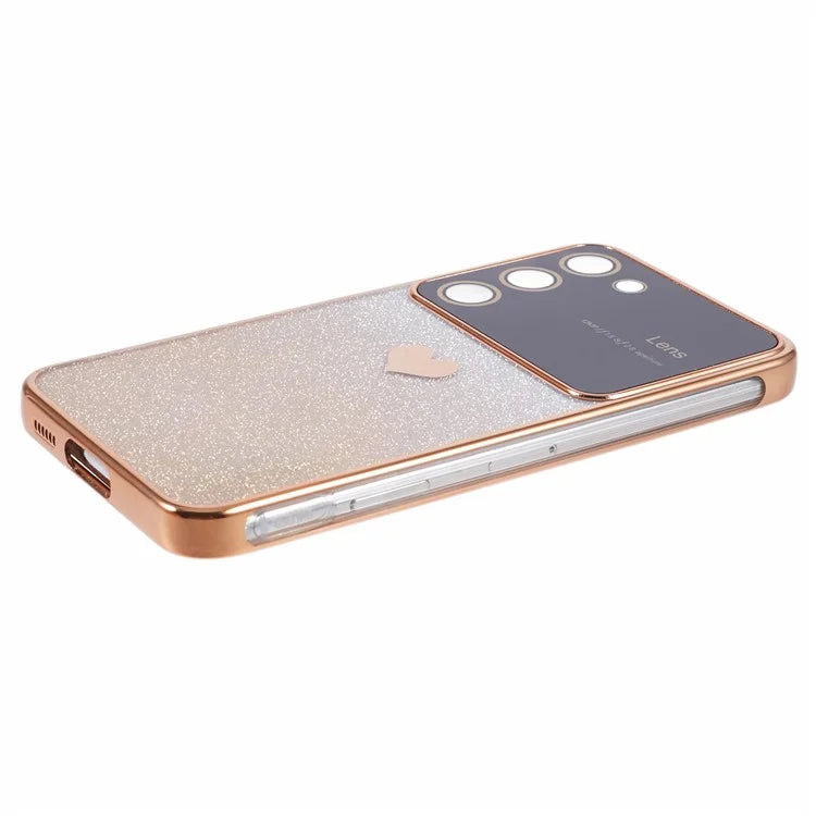 For Samsung Galaxy S23 Case TPU Shockproof Protection Gradient Glitter Phone Cover
